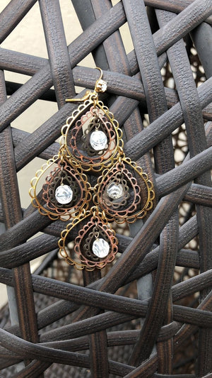Boucles d oreilles Gd modèle flocon