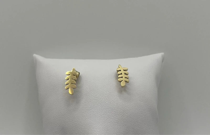 Boucles d’oreilles puces en acier inoxydable excellent état