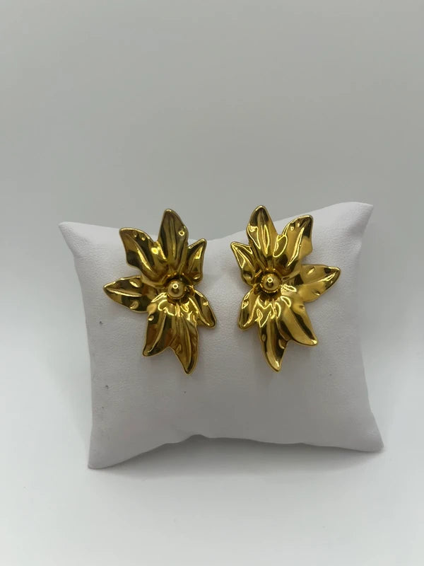 Boucles d’oreilles en acier inoxydable long 4 cm  excellent état