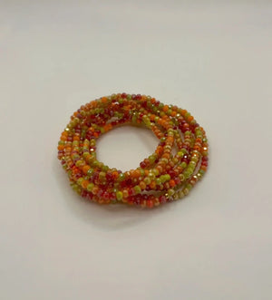 Lot de 10 bracelets perles de verre élastiques excellent état