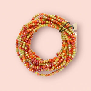Lot de 10 bracelets perles de verre élastiques excellent état