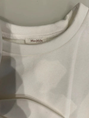 Sweat-shirt Max&Mila blanc neuf avec etiquette taille unique